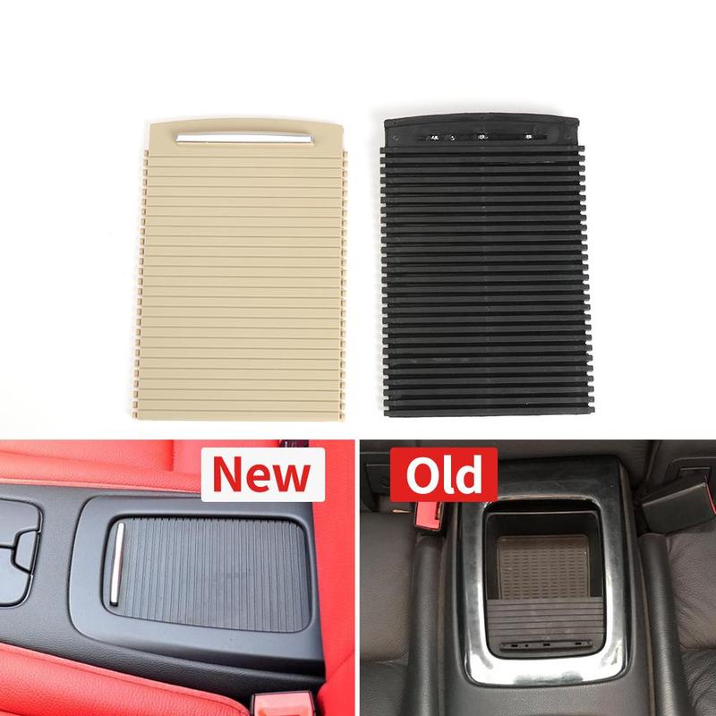 For BMW E92 E93 Car Console Storage Tray Cover Rear Sliding Shutters Cup Holder Roller Blind Cover For BMW M3 51166963915