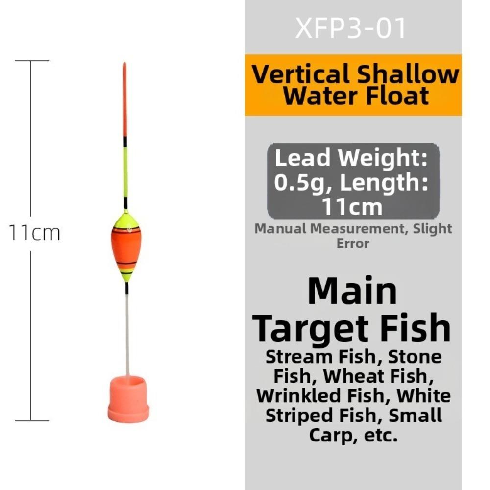 3pcs Float Design Ice Fishing Float Buoyant Material Carp Fishing Bobber Carp Fishing