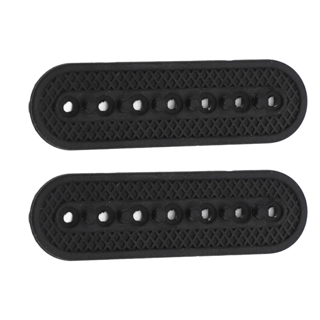 2pcs Hat Extender 7 Holes Easy Installation Flexible Silicone Snap Back Hat Extender Cap Half Size E