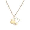 Atoztide Personalized Engrave Name Date Necklace Stainless Steel for Women Crown Heart Link Chain Pendant Jewelry Gift