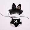 2x Кукольные костюмы Bunny Girl Bodysuit и повязка на голову, миниатюрная одежда для кукол 10-15 см,