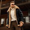 2025 Warm Winter Men's Fur All-in-One Thickened Imitation Leather Fur Jacke Tnew In Outerwears Men Jacket Fashion Male Clothes