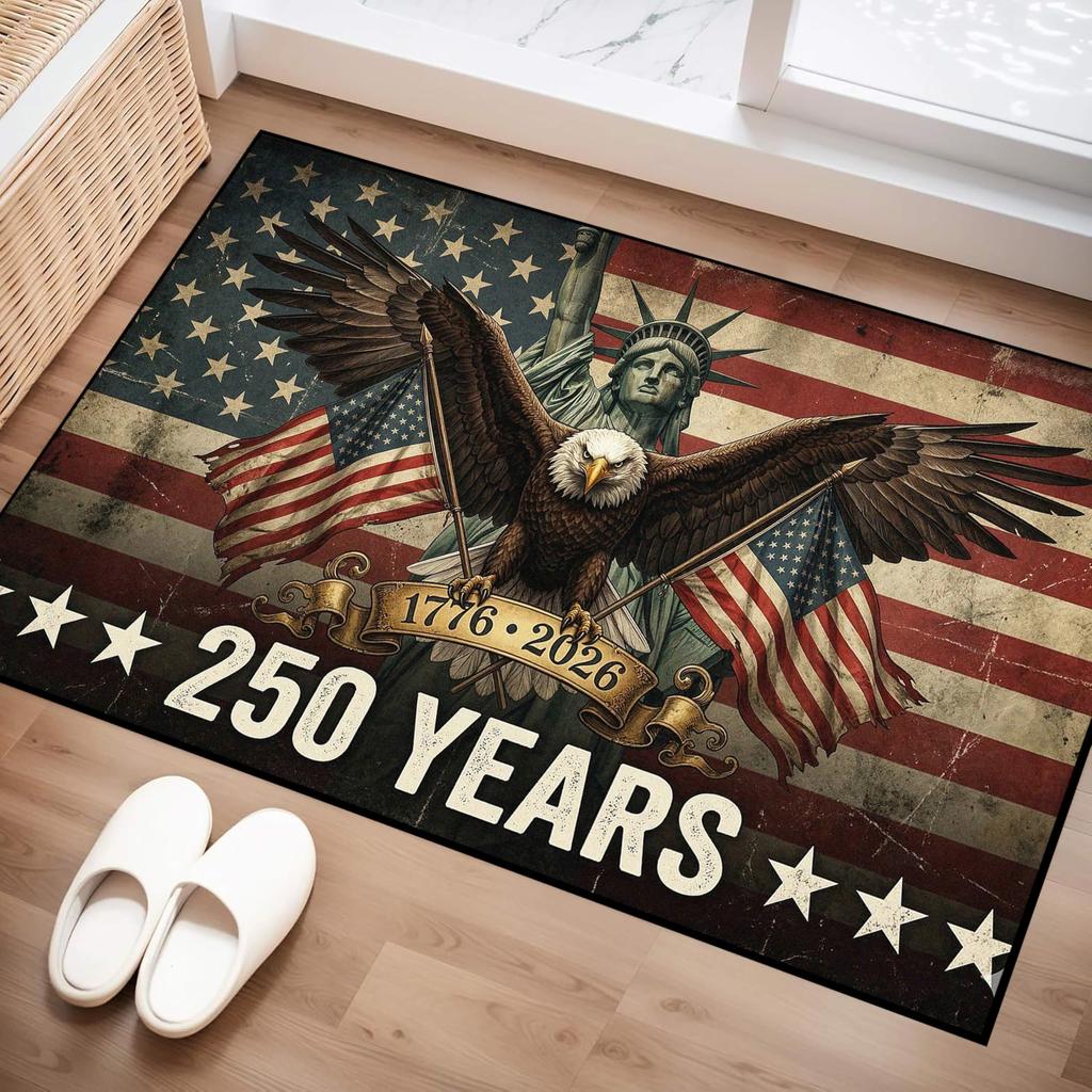 Tyrannosaurus Rug, Vivid Prehistoric Dinosaur Scene Print, Non-Slip Washable Soft Mat for Bedroom Room Game Room Indoor Decor