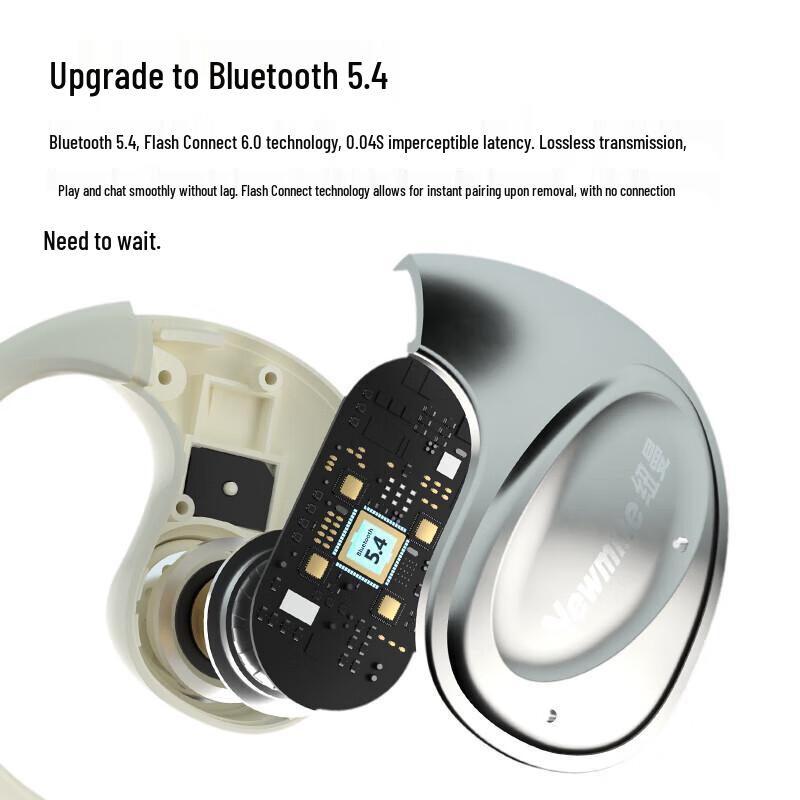 Newman Q2 Open-Ear Bone Conduction Wireless Sports Headphones