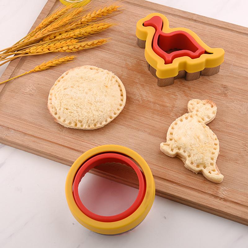 6 стилей 1X Форма для сэндвичей Форма для хлеба Тостер для торта Формочка для печенья Кухня Завтрак Десерт DIY Инструмент Формочка для печенья