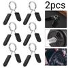 2pcs/lot 25/28/30mm Barbell Clamp Spring Collar Clip Gym Dumbbell Lock Standard Weight Lifting Kit Fitness Body Building Workout