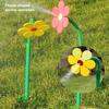 Crazy Spin Sprinkler Flower Shape Dancing Daisy Sprinklers 720 вращающаяся игрушка-распылитель воды для полива газона во дворе украшение сада