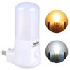 3W LED Wall Night Light Plug-in Bedroom Baby Hallway Nursery Lamp Home Decor