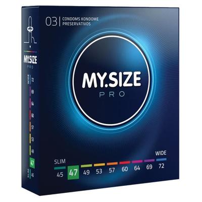 MY.SIZE PRO Презервативы, Размер 47 мм, Упаковка из 3 штук