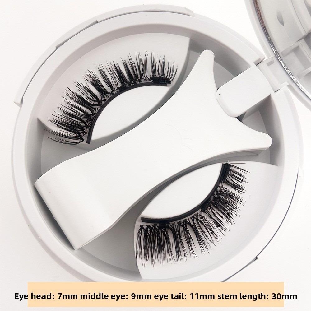 Магнитные ресницы без клея с аппликатором Магнитные накладные ресницы Женские Девичьи