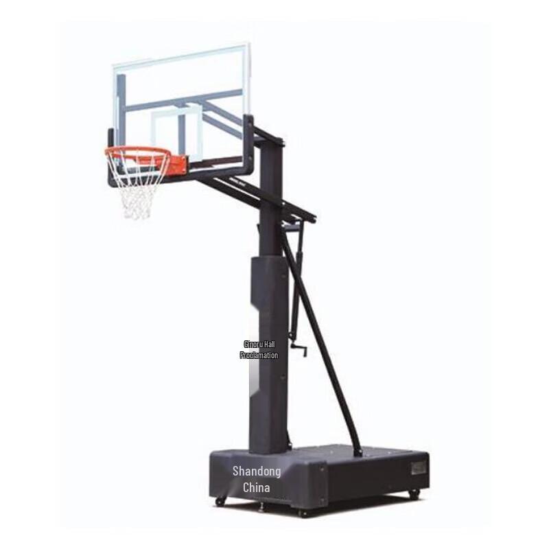 JINOEL JNE-017 Manual Adjustable Basketball Hoop