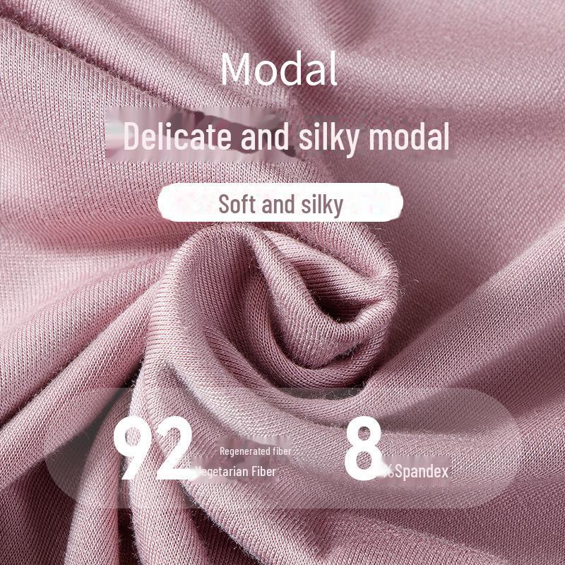 «Женские облегающие брюки из модала весна/лето 2024 г. — легкие шелковые трусы с промежностью»