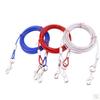3M/5M Dog Tie Out Cable Dog Runner for Yard Steel Wire Dog Leash with Durable Superior Clips Large Dog Running In Outdoor