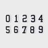 Collet Basic Number Wappen Sticker (Option Selection: 0-9)