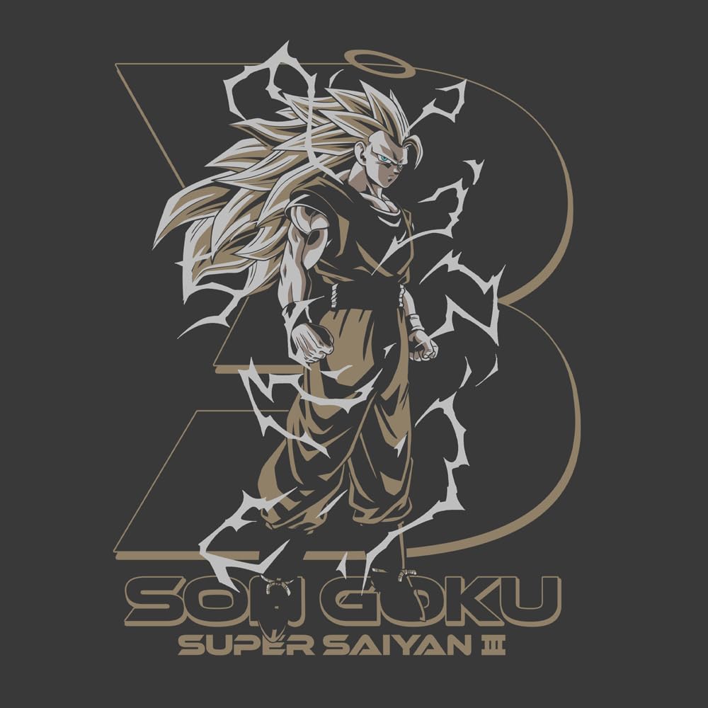 [Official] COSPA Dragon Ball Z Super Saiyan 3 Son Goku T-Shirt SUMI XL Size