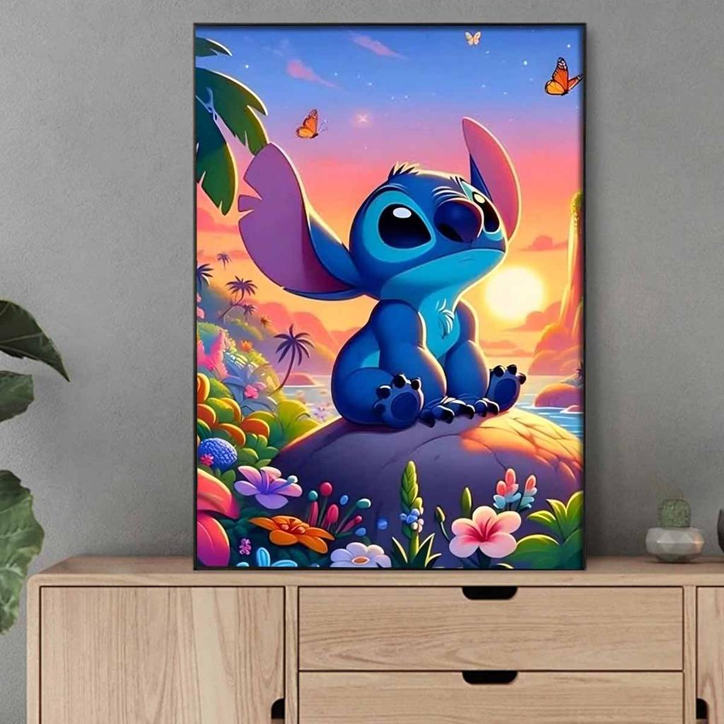 Full Round Diamond Painting Stitch On The Stone Art Rhinestone Picture Mosaic DIY 5D Cross Stitch Embroidery Home Decoration