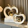 Premium Apple Ornament Niche Living Room Decoration Light Luxury Home Foyer TV Wine Cabinet Housewarming New Home Gift