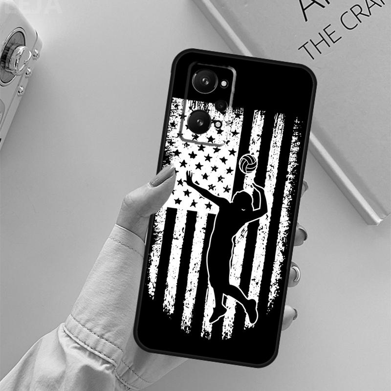 Volleyball For Realme 10 11 Pro Plus GT Neo 5 2T C21Y C30 C31 C33 C35 C55 OnePlus Nord CE 2 3 Lite Case