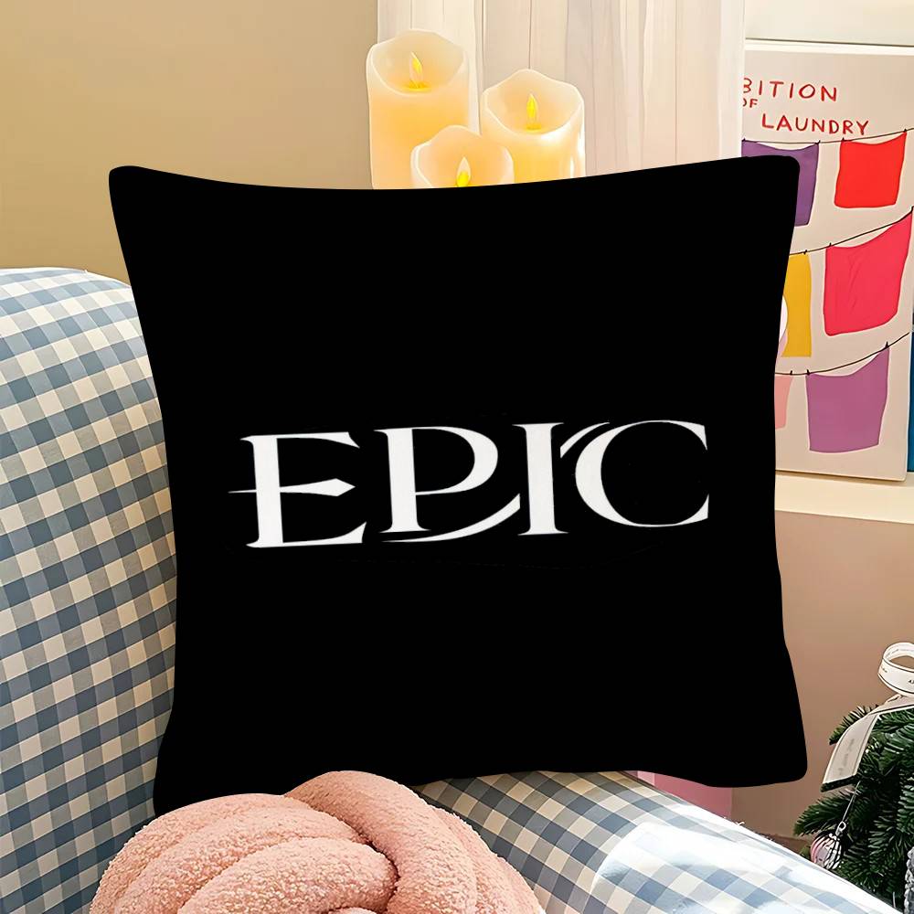 pc EEpic The Musical Pillow Case Fashion Square Pillowcase Bedroom Sofa Room Ins Decoration Leisure