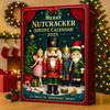 Merry Nutcracker Advent Calendar 2025 24 Days Acrylic Ornament with Surprise Miniatures Christmas Countdown Decor for Tree And Holiday Display