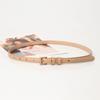 Vintage Thin Waist Belt Elegant Dress Waistband Fashion Candy Color Belt  Daily