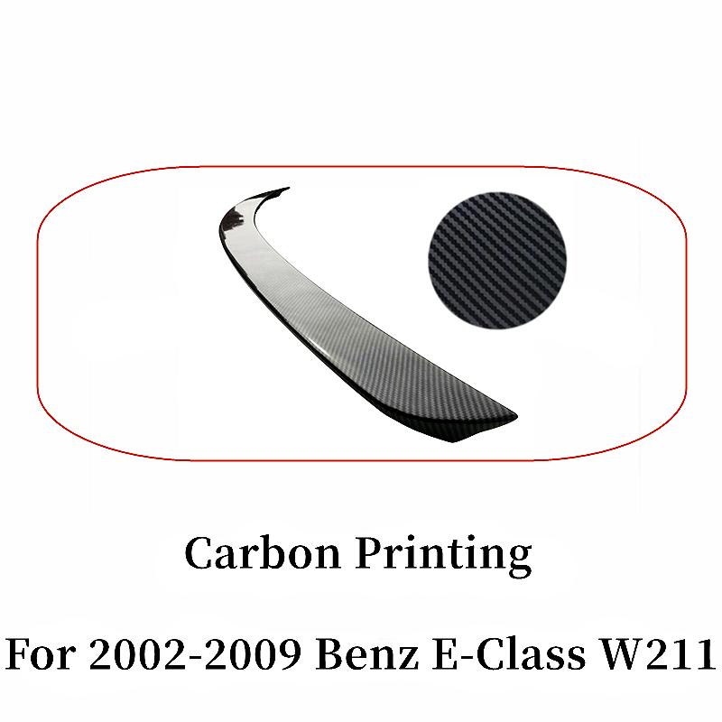 Для 2002-2009 Mercedes Benz E-Class W211 E180 200 260 300 320 240 230 280 35 Задний багажник Спойлер Крылья Тюнинг Аксессуары