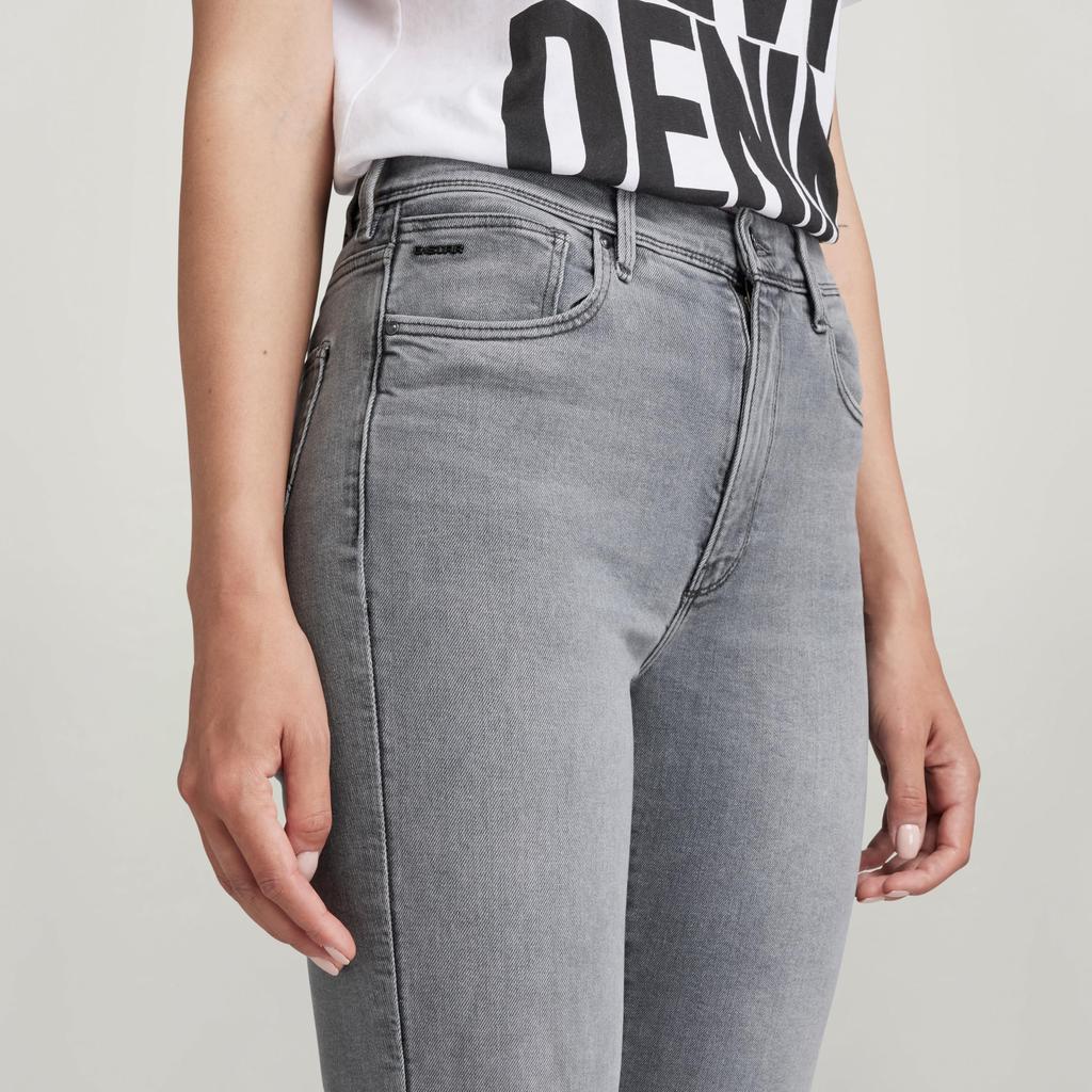 G-Star Джинсы RAW Women's Kafey Ультра Высокая Талия Супер Скинни Серые D15578-C910-C950 W27/L28