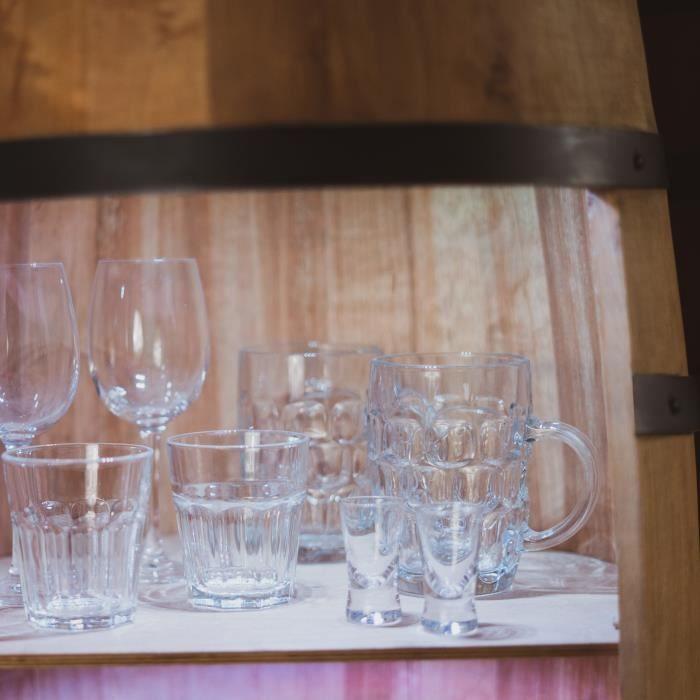 Креативный Купер Бочка из дерева винный шкаф Мебель для хранения бутылок Алкоголь Садовый бар 80см Дуб Семицветная светодиодная подсветка