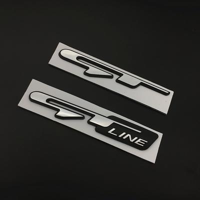 3D Хромированные Буквы на Автомобиль GT Line Наклейка Эмблема Логотип Значок GT Line Наклейка Аксессуары