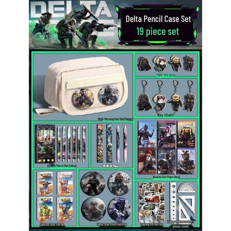 Пенал Delta Action большой вместимости для мальчиков - 2026 Модный стиль для первого класса
