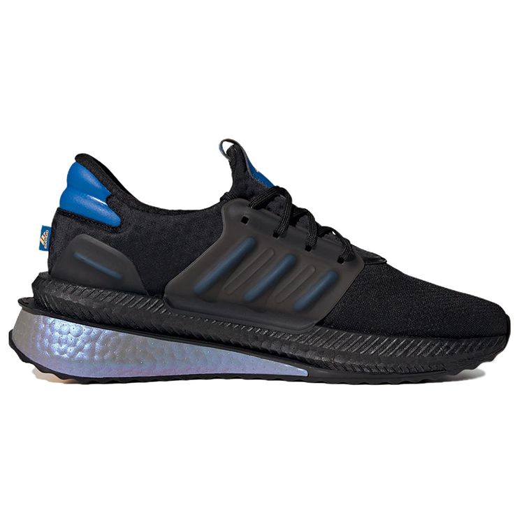 Adidas X_PLRBOOST Черные яркие мужские кроссовки Royal Royal Core-черный кислотно-оранжевый ID9598