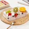 Силиконовая форма для кубиков льда с крышкой для одного нажатия и контейнером, штабелируемая форма для льда для морозильной камеры, аксессуары для напитков на лето