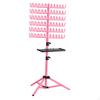 Adjustable Braiding Hair Rack Convenience Double Sided Standing Stand Home 144 Pegs