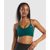 Спортивный бюстгальтер со сборками Motivate Teal B2a7a Tbqr