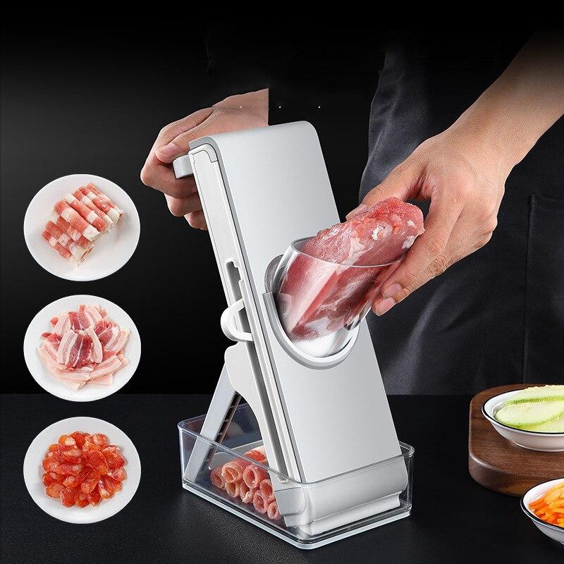 Multifunctional Vegetable Cutter Household Manual Meat Cutter Radish Potato Grater Lemon Slicer