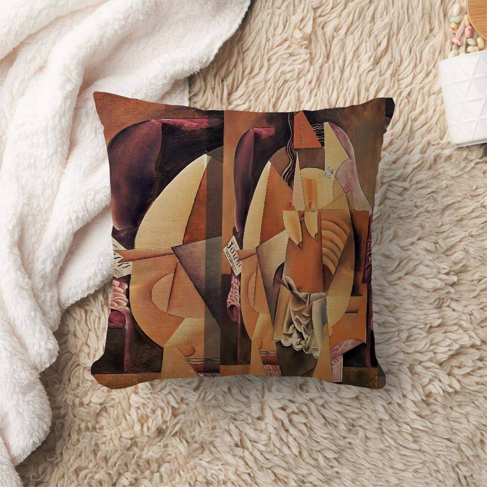 PPicasso Style Painting Cushion Cover Pillowcase Upholstery Sofa Throw Pillow Home Decor Pillowcas