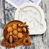 Cake Mold Small Bee Mixed Honey Honeycomb Themed Silicone Mould Handmade Sugarcraft Chocolate Fondant Mold Tool Clay Sugarcraft