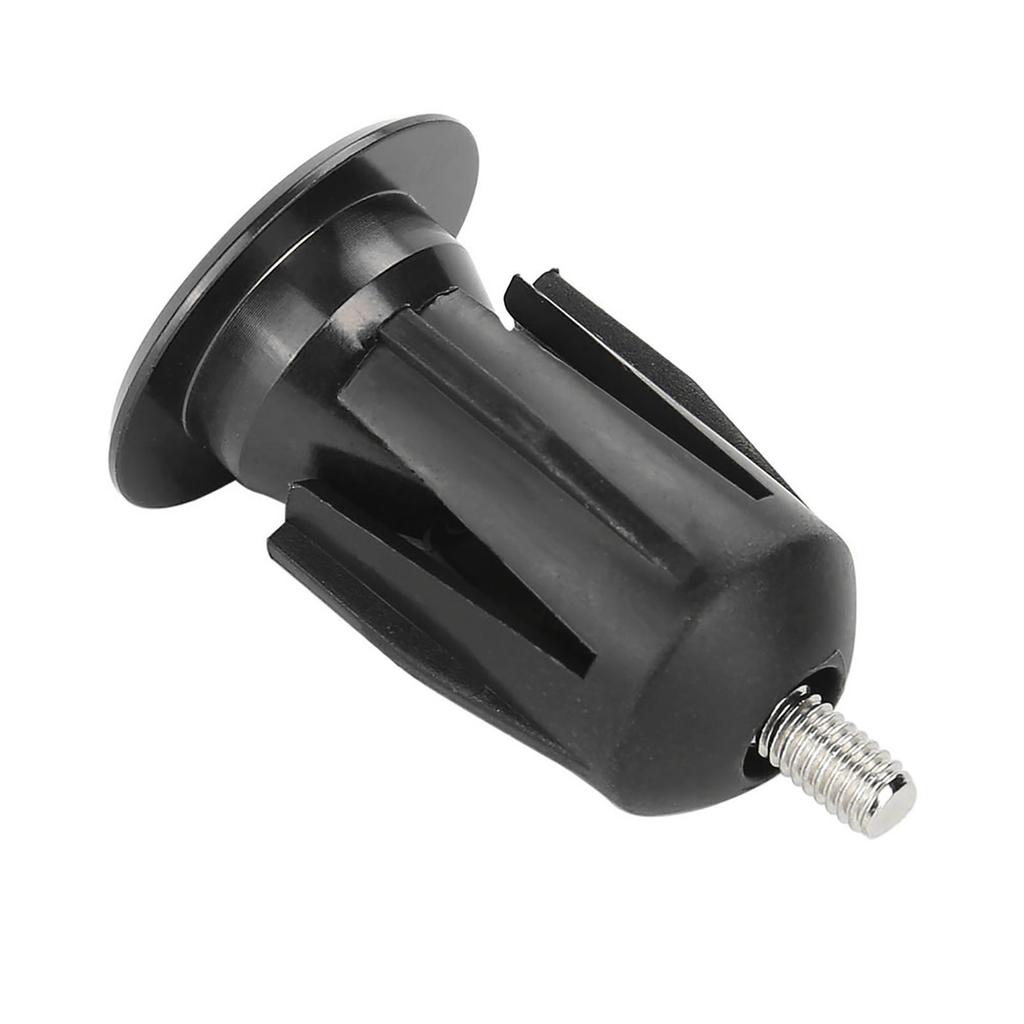 1 пара алюминиевого сплава велосипедный руль ручка ручка руля заглушка части(черный)