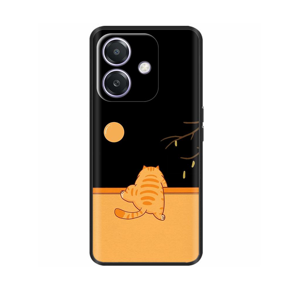 Для OPPO A3X A3 4G 5G Чехол Накладка на телефон Крутой Милый Мягкий Гладкий Жидкий Силикон Бампер для OPPO A3x A3 A40 4G A60 5G Корпус Fundas