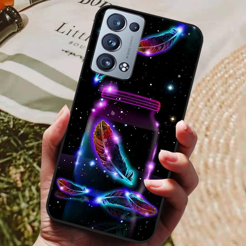 Для Oppo Reno 6 Pro 5G CPH2247 Чехол Силиконовая задняя крышка Чехол для телефона Для Oppo Reno 6 Pro 5G CPH2249 Чехлы Reno6 Pro Мягкий бампер
