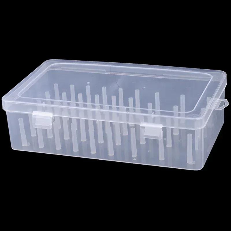 Sewing Thread Storage Box 42 Pieces Spools Bobbin Carrying Case Container Holder Craft Spool Organizing Case Sewing 24 Spools NE