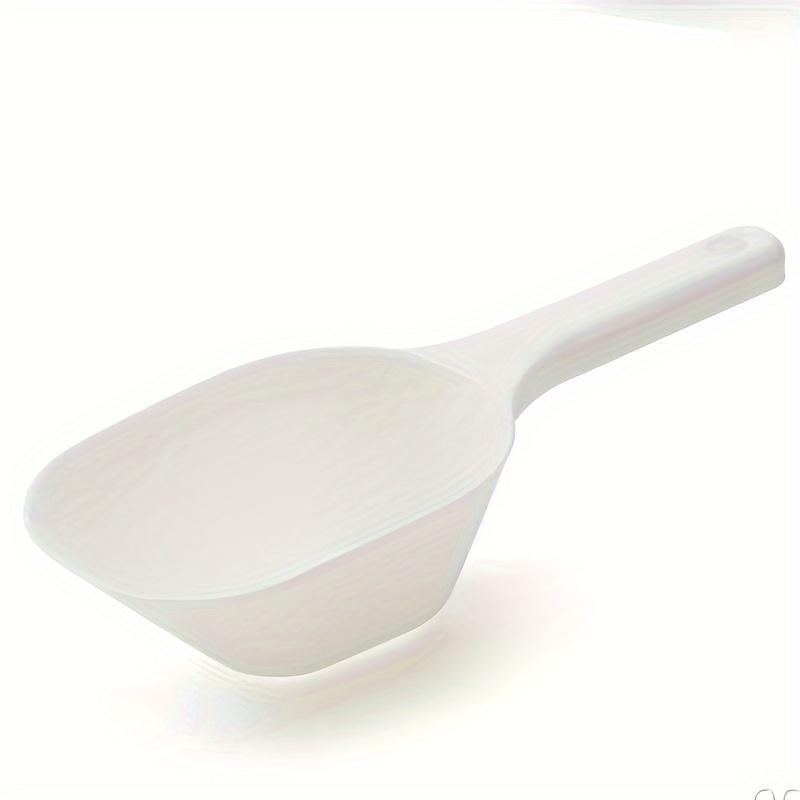 Лопата для кормления домашних животных, совок для кошачьего корма, большая емкость, многофункциональная ложка для кошек и собак, пластиковая глубокая лопата для корма для домашних животных, ложка для домашних животных