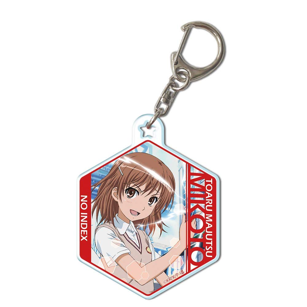 License Agent A Certain Magical Index III Acrylic Keychain Design 04 (Misaka Mikoto/B)