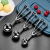 Easy Demoulding Ice Cream Scoop Ball Digger Handmade Ice Stainless Steel Ice Cream Scoop Kitchen Accessories Summer Hot Sale