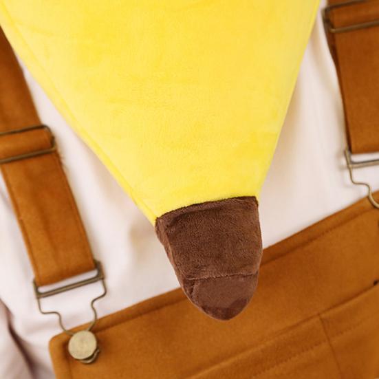 Забавный головной убор в виде банана, мягкие милые плюшевые шапки для переодевания, носимые реквизиты для фотосъемки, головные уборы, мультяшный фрукт, Хэллоуин, Рождество, аксессуары для косплея