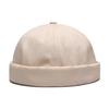 Unisex Solid Color Landlord Hat Men Outdoor Travel Beanies Cap Women Cotton Hats Fashion Accessories Caps