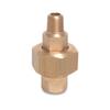 Brass Fitting 3/4 Inch, Tapered Thread for Plumbing, Heating