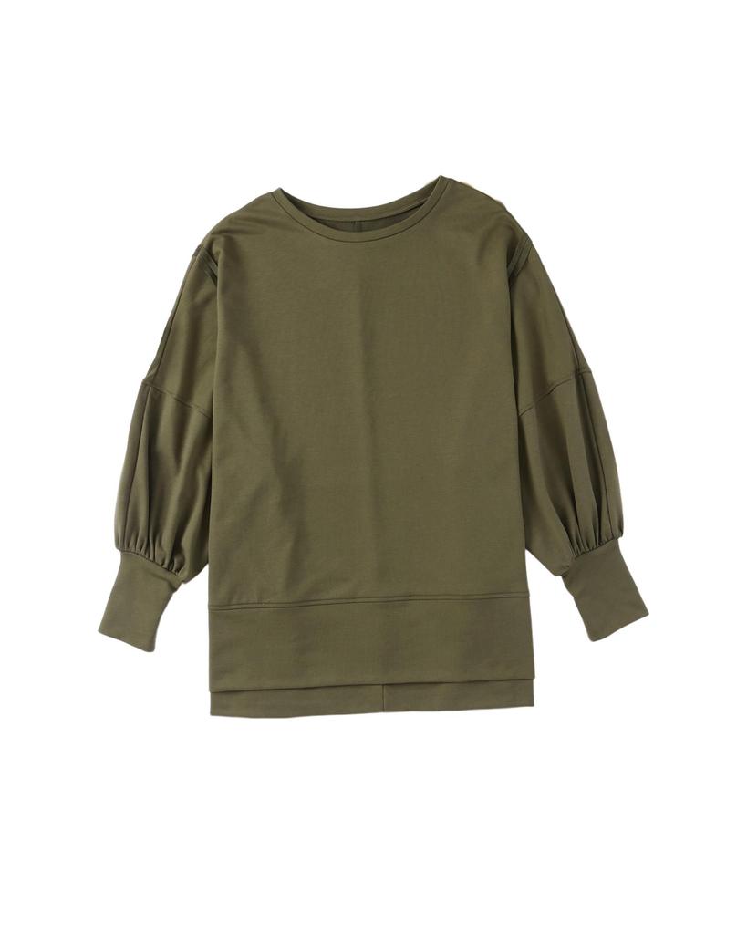 Azura Exchange Топ свободного кроя с заниженной линией плеч в стиле пэчворк