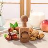Walnut Cracker Manual Wooden Walnut Cracker Nut Clip Portable Sheller Opener for Hazelnuts Pecans Chestnuts Daily Cooking Snacks
