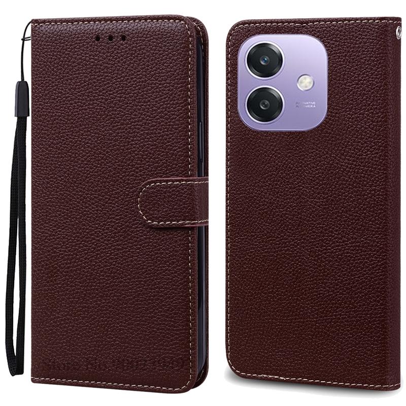 For OPPO A40 Case Flip Leather Wallet Covers For OPPO A40 Case Soft Silicone Book Cover For OPPO A 40 A40M Case Coque Fundas